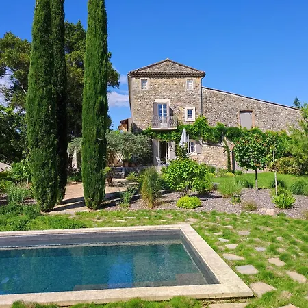 Villa Magnifique Mas Avec Piscine A 20 Minutes D'uzes *